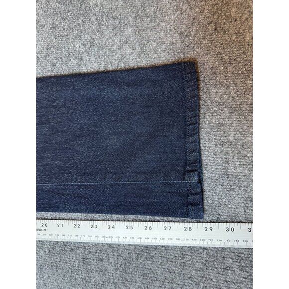 Ralph Lauren Jeans Co. Jeans Womens 10 Straight Side-Zip Dark Wash Denim Classic - Picture 10 of 10